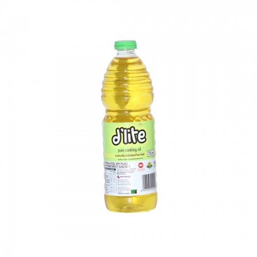 D'lite cooking Oil 750ml