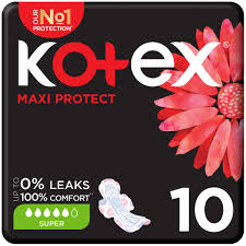 kotex sanitary pads